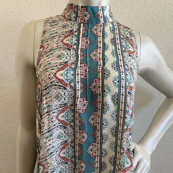 Intimately Free People Mock Neck Slip Dress Boho Large - Picture 12 of 13